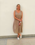 Vestido Whisper Beige