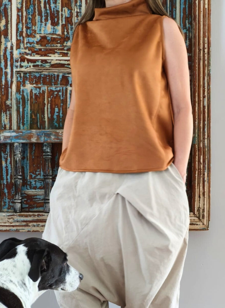 Chaleco Blossom Café