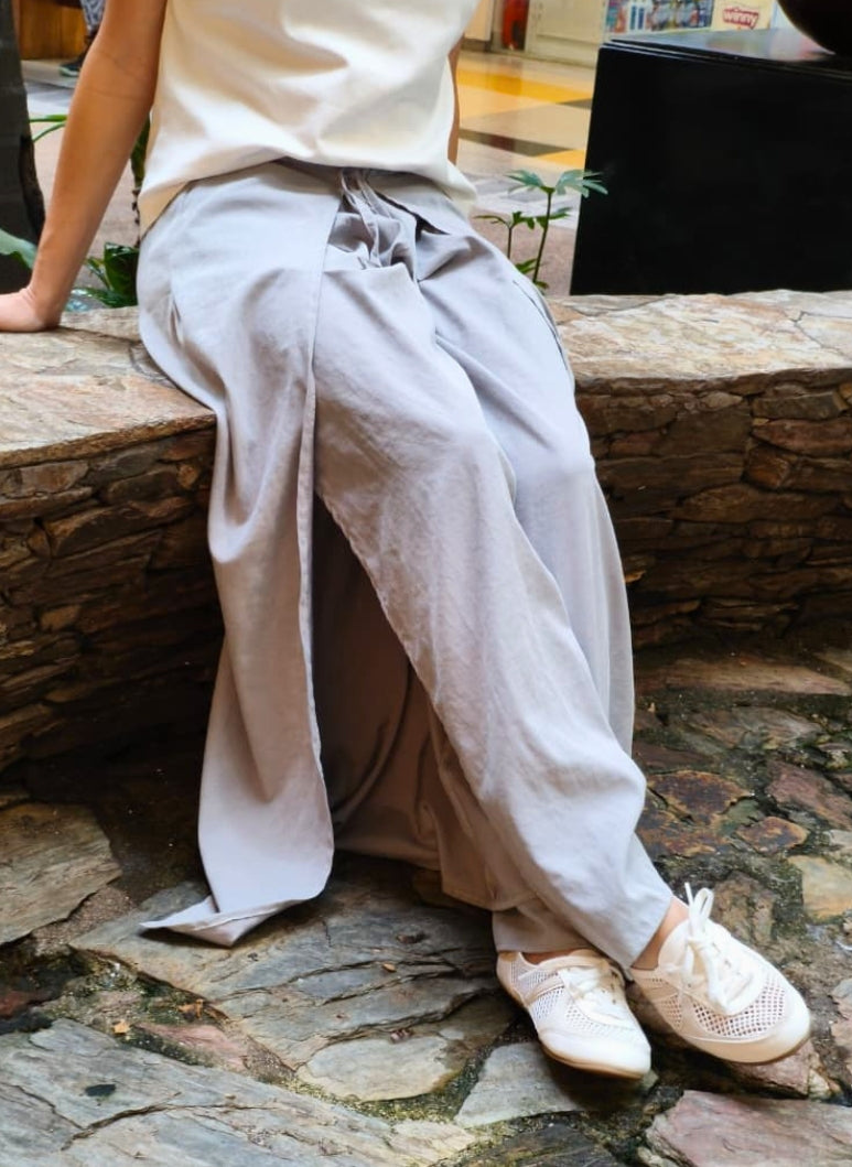 Pantalón Boho Gris