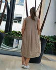 Vestido Whisper Beige
