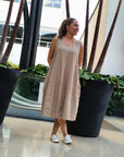 Vestido Whisper Beige