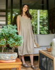 Vestido Whisper Beige